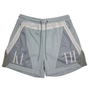Kith Mesh Turbo Short 'Breath' Green Grey White Size S